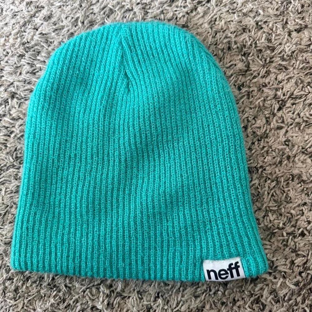 Neff Women's Blue and Green Hat